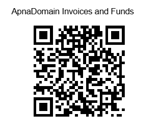PayPal QR Code for ApnaDomain Invoice